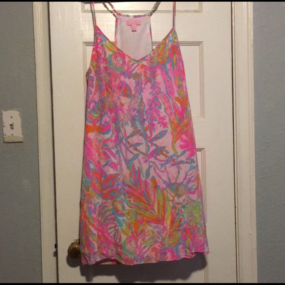 XL Lilly Dress (fits like L)- has color bleeding